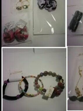 jewelry Lot earrings and bracelets 12 pcs